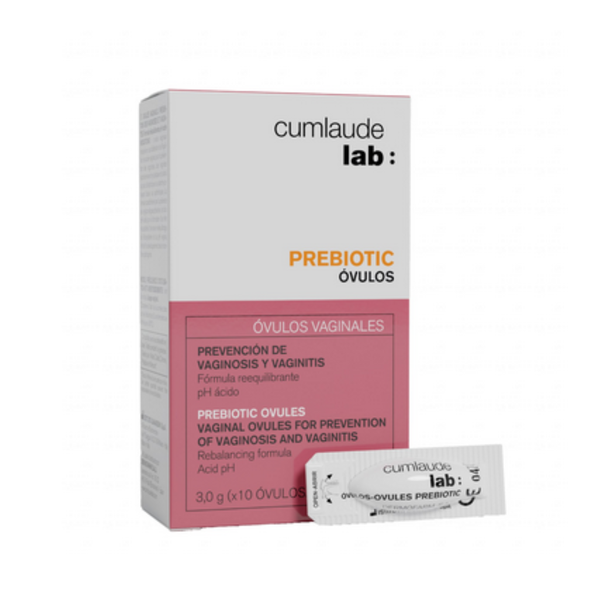 CUMLAUDE PREBIOTIC 10 OVULOS VAGINALES