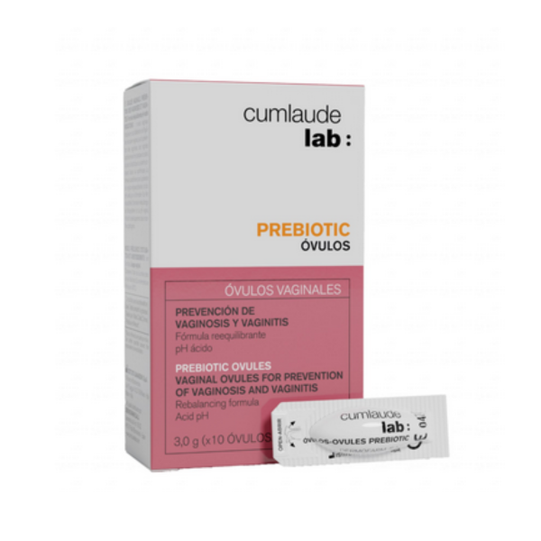 CUMLAUDE PREBIOTIC 10 OVULOS VAGINALES