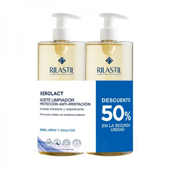 PACK XEROLACT ACEITE 1L RILASTIL 2ºU -50%