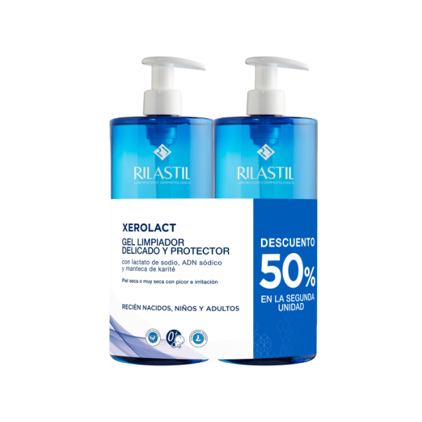 PACK XEROLACT GEL 1L RILASTIL 2º U-50%