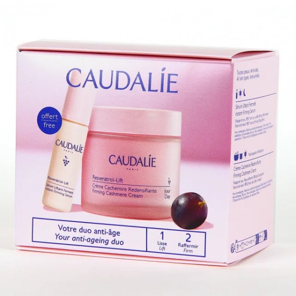 CAUDALIE RESVERATROL-LIFT CREMA CACHEMIR 50ML + MINITALLA SÉRUM