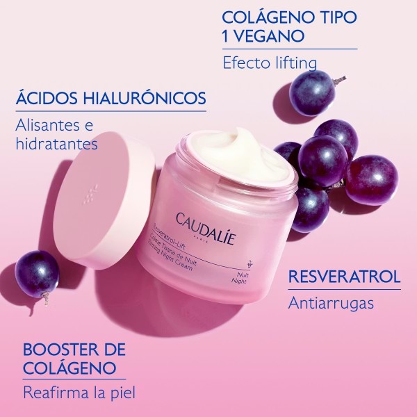 CAUDALIE REFILL RESVERATROL-LIFT CREMA NOCHE 50ML