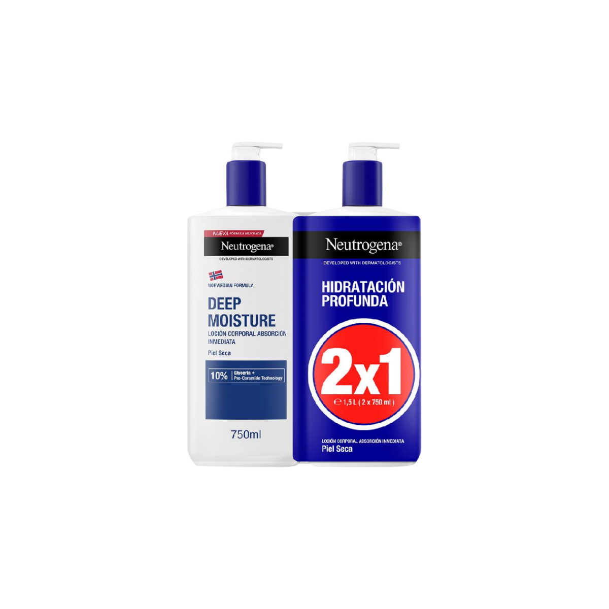 NEUTROGENA HIDRATACION PROFUNDA LOCION CORPORAL...