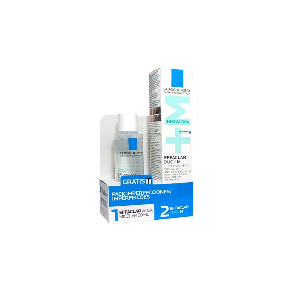 PACK EFFACLAR DUO +MINI AGUA MICELAR REGALO