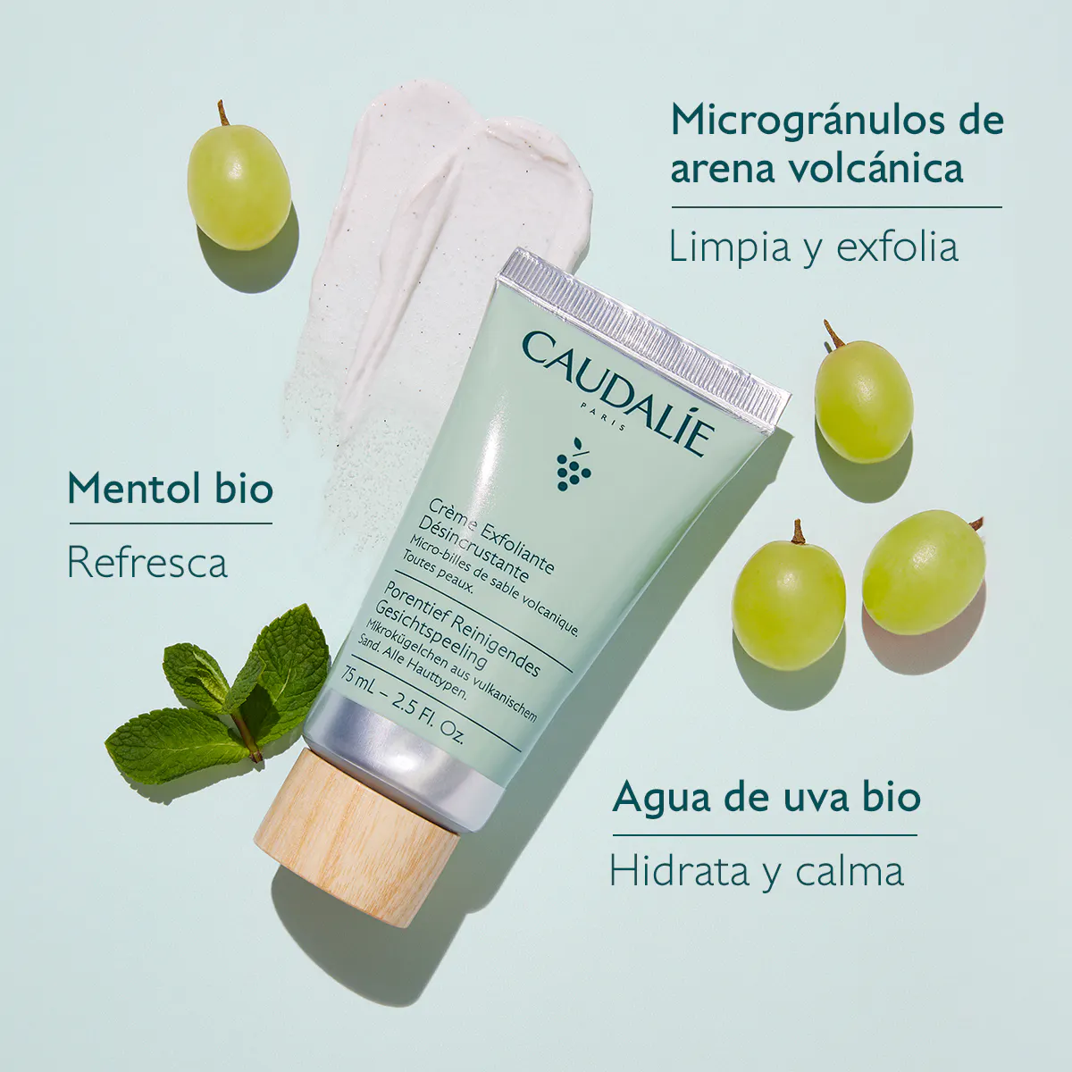 CAUDALIE CREMA EXFOLIANTE DESINCRUSTANTE 75ML