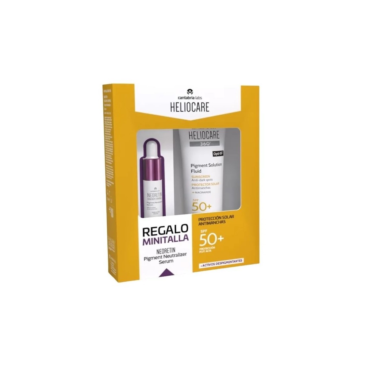 HELIOCARE PACK PIGMENT SOLUTION 50 ML+NEORETIN...