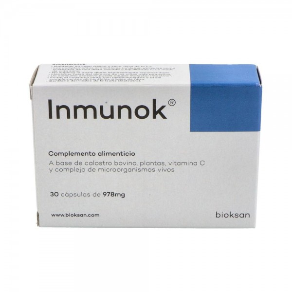 INMUNOK 860MG 30CAPS