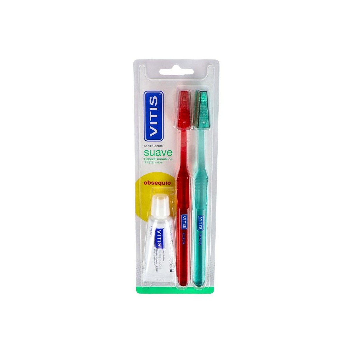 CEPILLO DENTAL VITIS DUPLO SUAVE 2 U