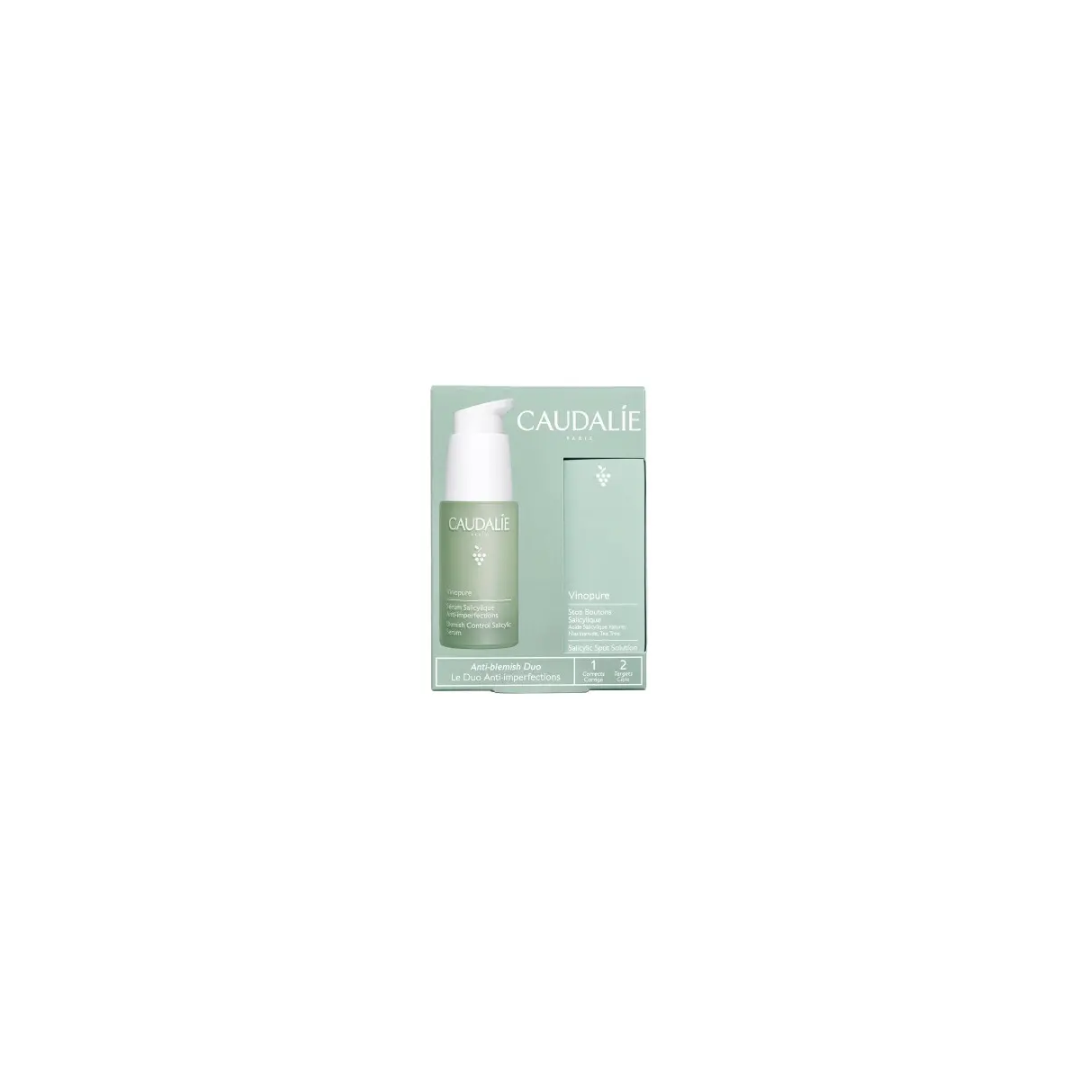 CAUDALIE COFRE VINOPURE SERUM + STOP GRANOS...
