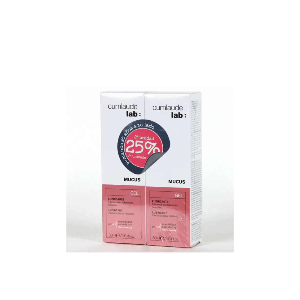 CUMLAUDE MUCUS PACK DUPLO 2A UD 25%