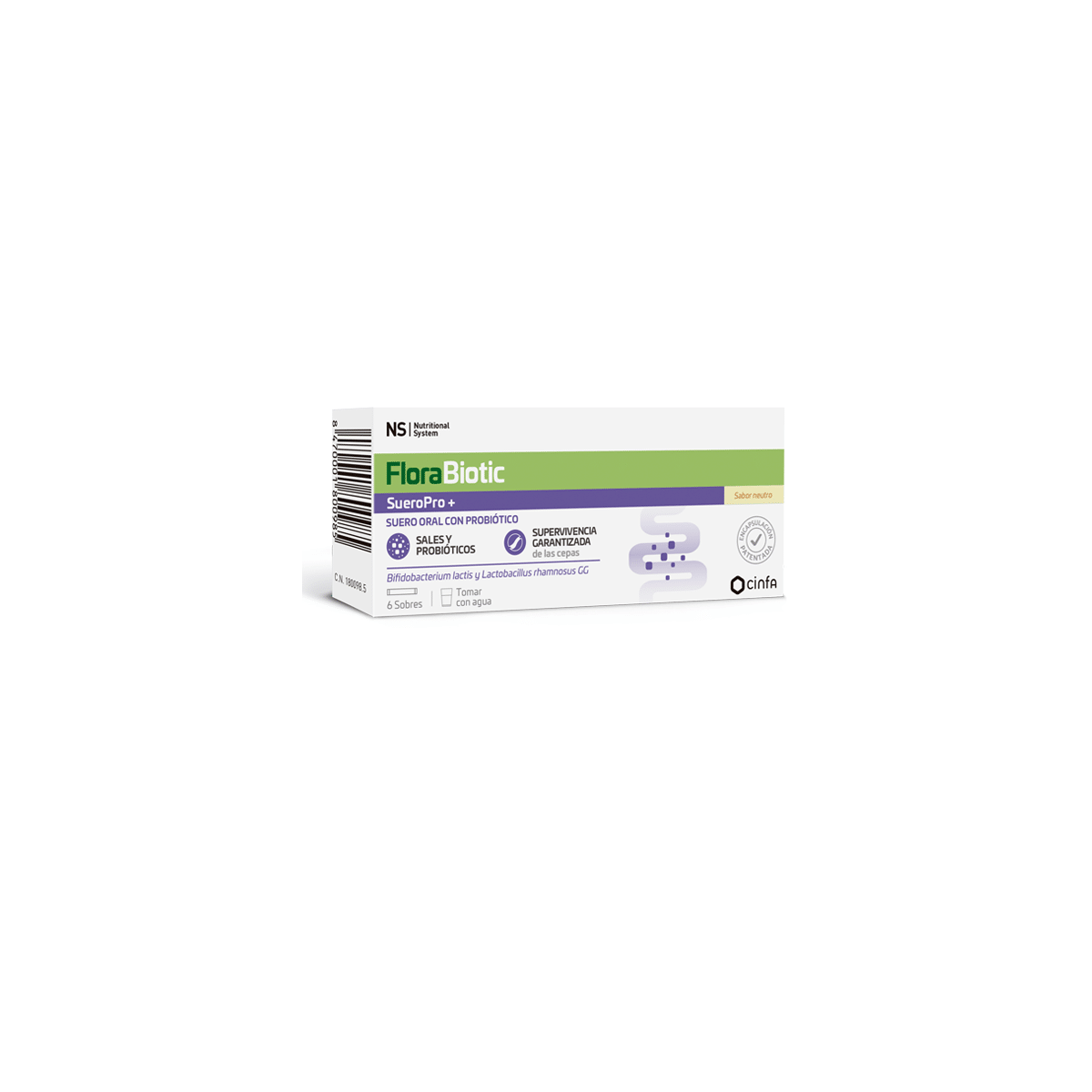 NS SUEROBIOTIC NEUTRO 6 SOBRES