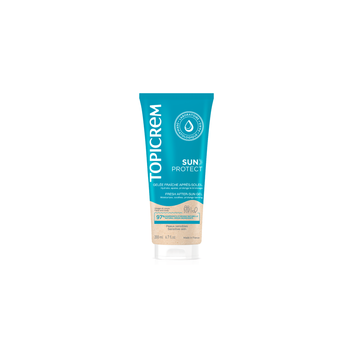 TOPICREM SOLAR GEL AFTERSUN 200ML