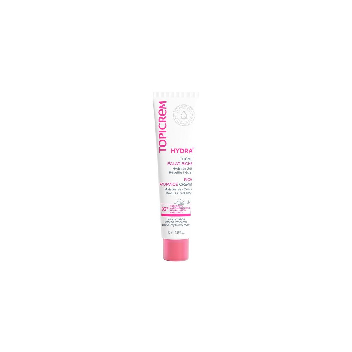 TOPICREM CREMA HIDRATANTE ILUMINADORA RICA 40 ML