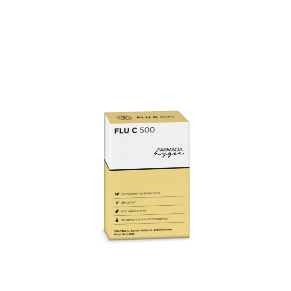 HYGEA FLUC 500 20 COMP EFERVESCENTES
