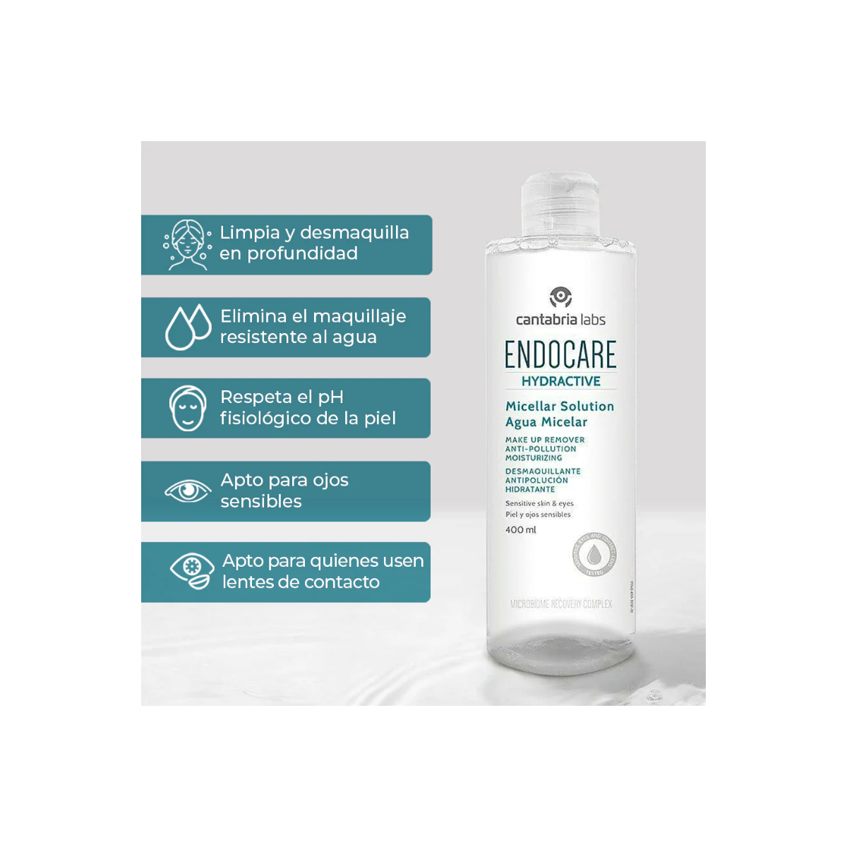 ENDOCARE HYDRACTIVE AGUA MICELAR 400 ML