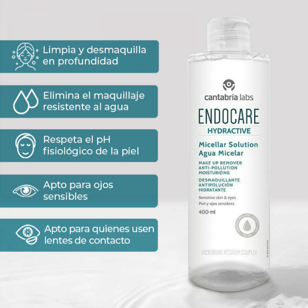ENDOCARE HYDRACTIVE AGUA MICELAR 100ML